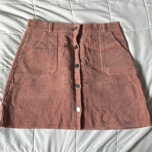 corduroy skirt